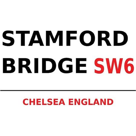 Panneau en bois 30x40 cm Londres Angleterre Stamford Bridge SW6 (1/3)