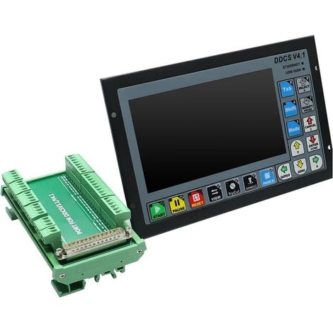 Mise à Niveau DDCS V4.1 DDCSV 3. Contrôleur CNC Autonome Hors Ligne indépendant du Code G 4 Axes for Machine de Gravure et fraisage(3 Axis)