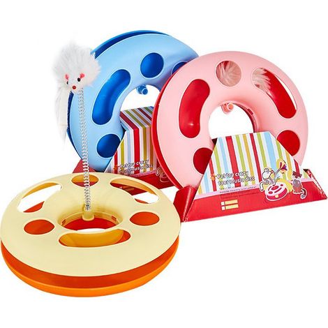 Zooroom  Track Ball Tower  Giocattolo interattivo per gatti 25 cm - Giocattolo interattivo per gatti 25 cm