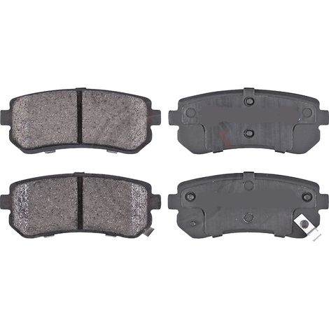 KIT PASTIGLIE FRENO POSTERIORI compatibile con HYUNDAI ACCENT III (MC) / PASTIGLIE FRENANTI AUTO OEM FDB1956 , / SOSTITUZIONE DIRETTA / BASSA POLVERE / SILENZIOSO