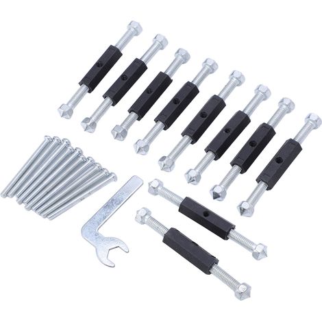 Outil de réparation de boîte de jonction type 86, clé à boulon de support, kit de fixation pour interrupteur mural et prise de courant, support d'isolation 86 (1/5)