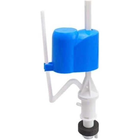 Plastique 1/2" Chasse d'eau entrée latérale Valve de remplissage d'arrivée, Remplacement Du Système de Chasse D'Eau (1/3)