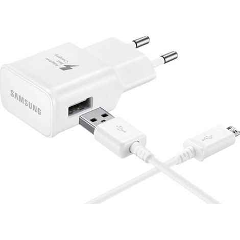 Adaptateur de voyage Samsung ep-ta20ewe charge rapide 2A (1/4)