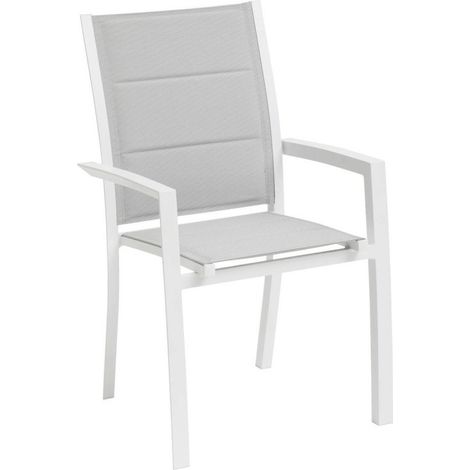 Sedia Allure grigio ghiaccio/bianco