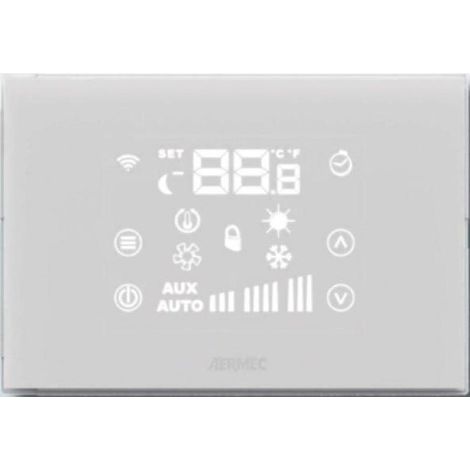 Termostato da incasso con display Touch retroilluminato Aermec AER503IR