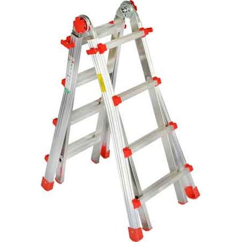 SCALA MULTIUSO 'SQUADRA PIU'' 4+5 gradini