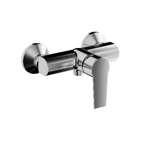 MISCELATORE MONOCOMANDO ESTERNO DOCCIA LINEA TEN- Cromo- TIEMM- pezzi 1 (1/2)