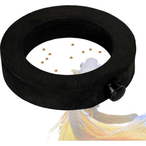 Anillo magnético flotante para alimentar peces betta – accesorio para alimentar peces de acuario (1/5)