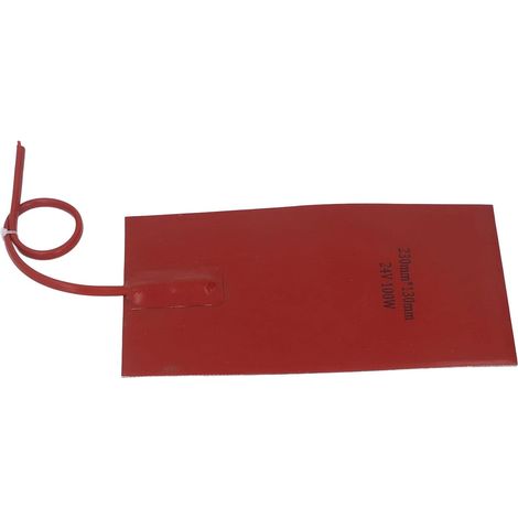 Coussin Chauffant à Carburant 100W, Chauffage Rapide en Silicone, Longueur 230mm, Largeur 130mm, pour Véhicules (DC24V) (1/5)