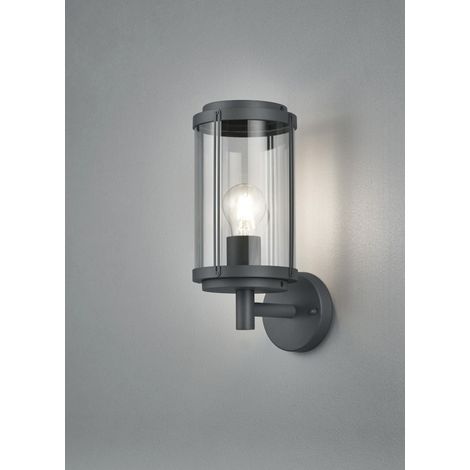 Applique murale extérieure culot E27 anthracite - Trio - Tanaro (1/7)