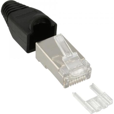 Connettori RJ45 Inline 74590S schermati protezione anti-piega