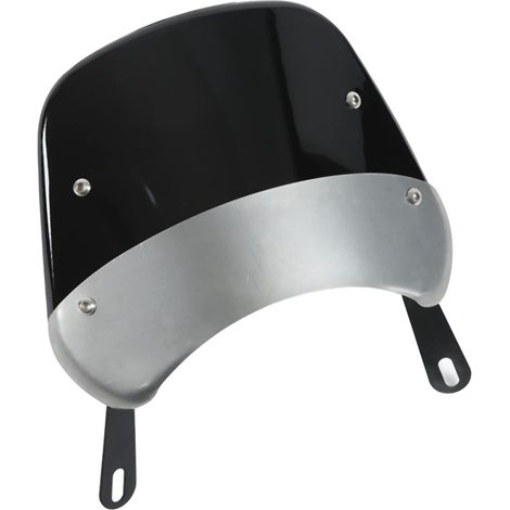 Pare-brise de Moto, Pièces de Moto, Pare-brise de Universel, Fissure de de , Carénage Avant Rétro de Protection Réglable pour (1/5)