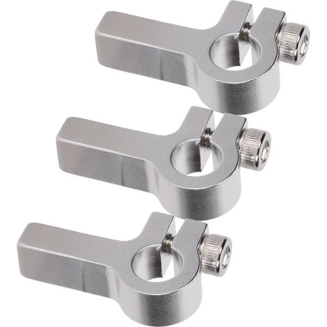 Kit de 3 colliers de serrage pour tubes en aluminium, filetage M4, accessoires pour robots 3403-0024-0008 (1/5)