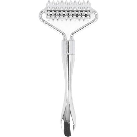 Metallene Akupunktur-Massagerolle zur Muskelentspannung, Linderung von Steifheit, Verbesserung der Durchblutung – Handliche Akupunkturrolle für Nacken und Hals (YMMR) (1/5)