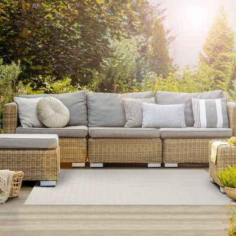 Tapis d'extérieur Pour terrasse et balcon Bitonto 180 x 270 cm