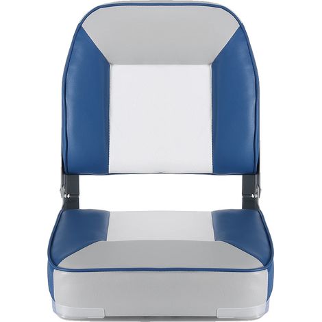 Sedile per barca, design ergonomico, materiali impermeabili, blu (1/2)