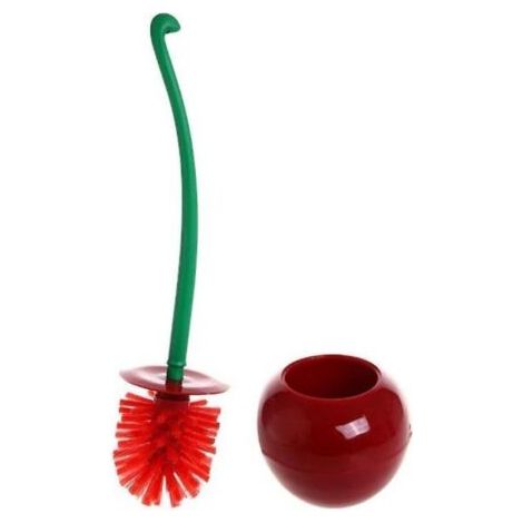 Brosse de toilette avec support et long manche, usage domestique-AquaForge (1/4)