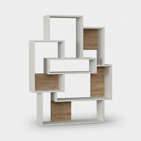 Moderne Wandregal aus Holz Qiran