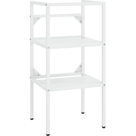 Maison Exclusive - Badezimmer Waschtischgestell Weiß 40x38x83 cm (1/5)