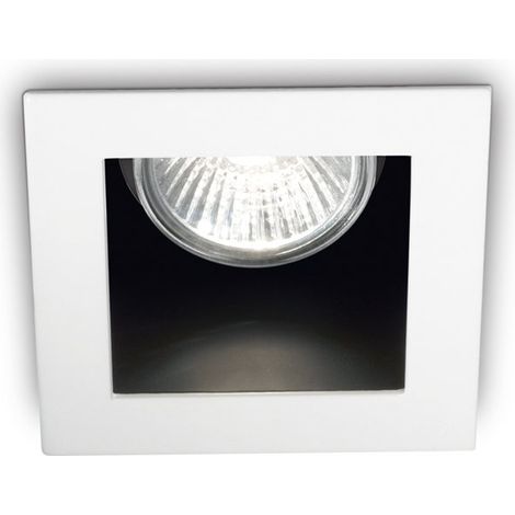 Faretto Incasso Moderno Funky Metallo Bianco 1 Luce Gu10 (1/3)