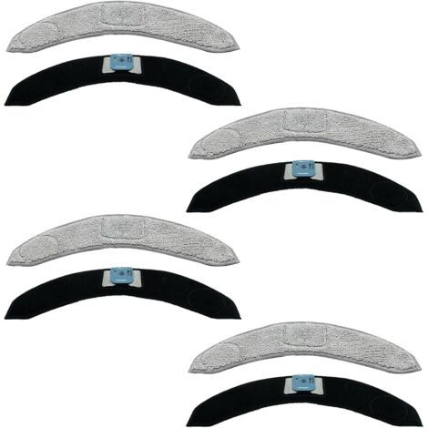 Set mit 8 waschbaren Reinigungstüchern für Saugroboter J7/J7+/J9+. Ersatzteil. Zubehör für Büro und Gewerbe.