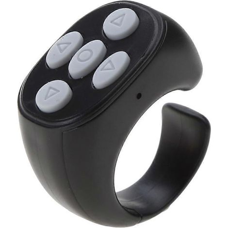 Bague Télécommande Mini pour Vidéos, Dispositif Portable de Contrôle au Bout des Doigts (1/4)