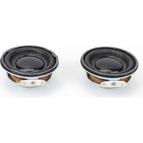 Stück 3W 4Ω Lautsprecherhorn Audio Stereo Lautsprecher 4cm für Mini-Verstärker