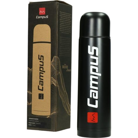 Bouteille isotherme unisexe Campus Huron 750 ml noire CU0721125200 (1/3)