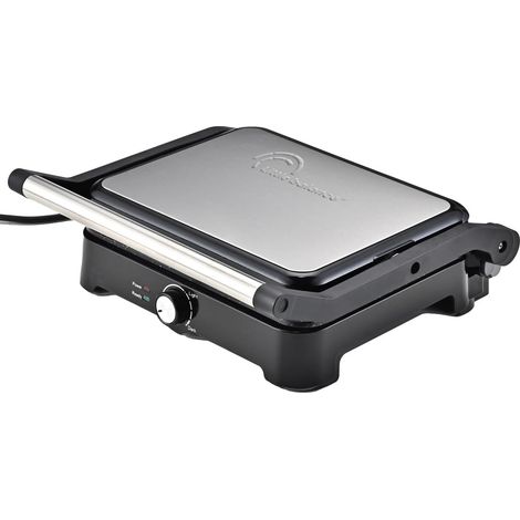 8744 Speed Grill, Grill Viande électrique, Multifonction, Viande, Légumes, Paninis, Plaques sans PFAS, Antiadhésif, 2000 W, Noir (1/5)