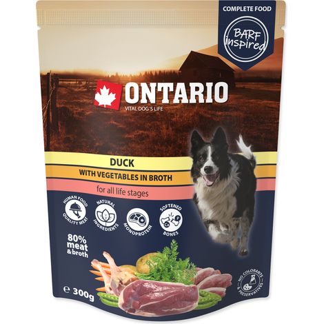 Ontario-Ente mit Gemüse in Brühe 300g