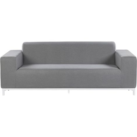 Garden Sofa 3 Seater ROVIGO Grey