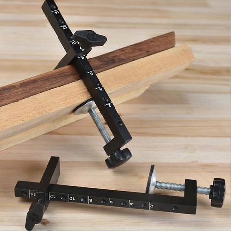 143-mm-Befestigungsvorrichtung, umgekehrte Holzbearbeitungsklemme, Aluminiumlegierung, starke F-Klemme, Schreiner-C-Klemme, verstellbar (1/4)