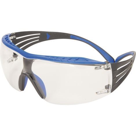 3M SecureFit SF401XSGAF-BLU Schutzbrille mit Antibeschlag-Schutz Blau, Grau (1/5)
