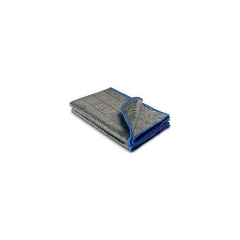 3X Chiffons Professionnels pour Verre en Microfibre de 400 g/m2 Nettoyage sans Traces des vitres, Verres - Extrêmement Absorbant, Chiffons de Polissage Non Pelucheux 50x40cm (1/5)