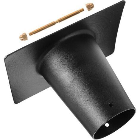 Adaptateur de Drainage pour Chaîne de Pluie en Alliage d'Aluminium 1 Pièce Compatible Gouttière Accessoire Décoratif Extérieur pour Maison Jardin et Terrasse Pièce de