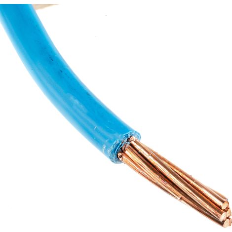 RS PRO câble, section: 25 mm² 50m, 450 V c.c., 750 V c.a. LSZH Bleu HO7Z-R Câble à conducteur simple ( Prix pour Bobine de 50 Mètres ) (1/3)