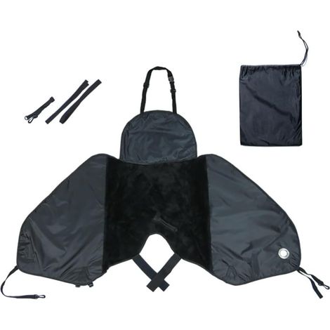 Wasserdichte und winddichte Motorrad-Beinabdeckung für Roller – Dicke und warme Winterabdeckung – 40 x 28 cm (1/5)