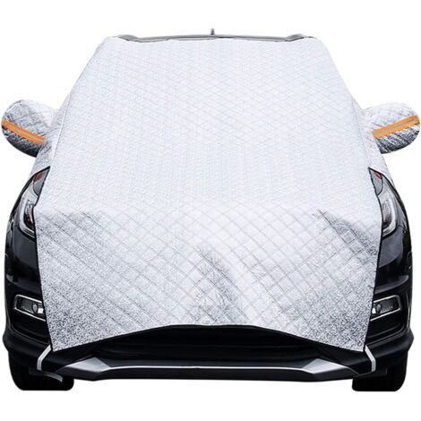 Couverture Pare-Brise Voiture, Bâche Pare Brise Protection Magnétique Couverture Repliable (1/5)