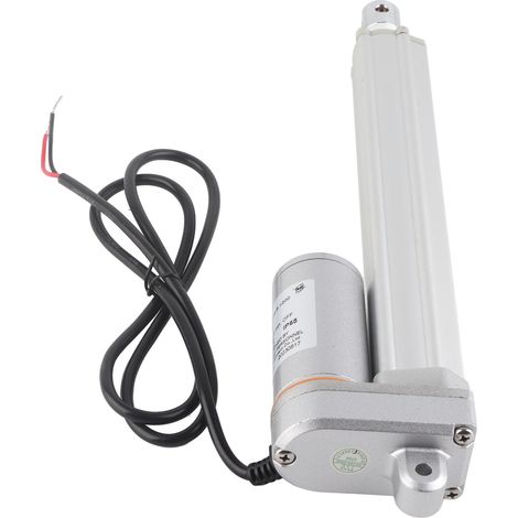 Actionneur linéaire multifonctionnel FY017, moteur linéaire électrique CC à poussée, bras télescopique, course de 200 mm, 24 V (1/5)