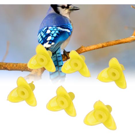 Ersatzteile für Vogelfutterhäuser [Typ: Ersatzblume, Kunststoff, 30er-Packung] – Gartenzubehör zur Vogelfütterung