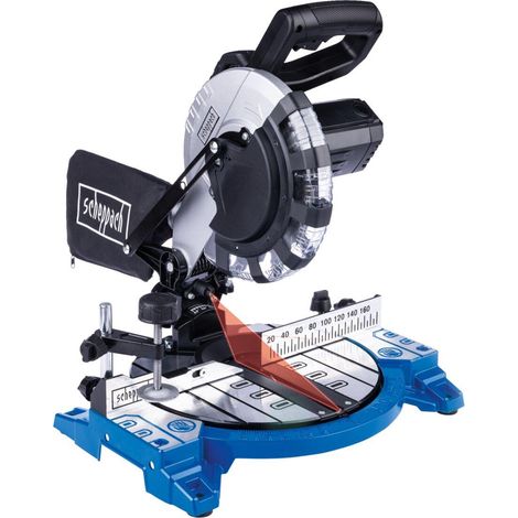 Troncatrice legno 1500W sega circolare 210mm Scheppach hm210l