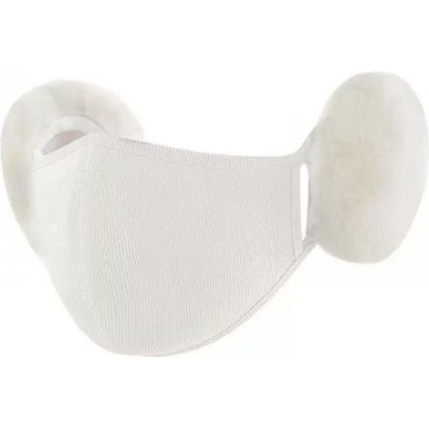 Masque Visage Hiver - Antifroid 3D avec Bouchons Auriculaires Intégrés - Pour Cyclisme Extérieur et Activités Hivernales - 1 Pièce