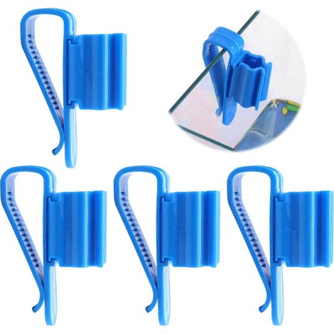 Set da 4 pezzi, fascetta stringitubo per filtro acquario, portatubo multifunzionale e regolabile