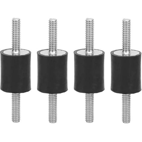 Silent Bloc, 4 Pièces Isolateur antivibrations en Caoutchouc M6 Isolateur de Vibrations en Caoutchouc Bobbins de Bateau de Voiture (VV2020 M618) (1/5)