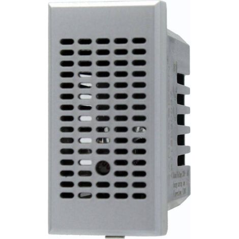 TrAdE Shop Traesio - Sensore Acustico Timer 220v Colore Silver Compatibile Bticino Axolute -