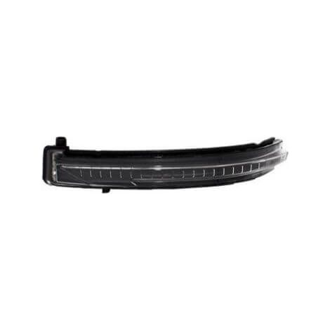 Feu clignotant, répétiteur latéral sur rétroviseur gauche noir Nissan Qashqai 2 2014-2021