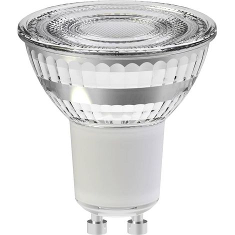 LightMe LM85382 LED CEE E (A - G) GU10 5.7 W = 78 W blanc chaud (Ø x H) 50 mm x 54 mm à intensité va (1/2)