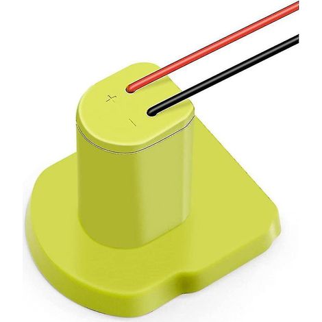 Adaptateur de batterie pour batterie Ryobi One+ 18 V Li-ion, avec câble de calibre 12 (1/5)