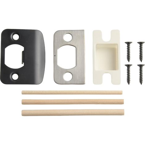 Door latch repair kit with shim for latch restorer (1/5)