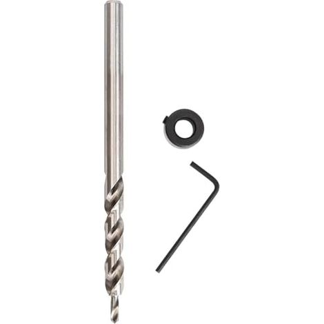 Foret étagé HSS Twist de 9,5 mm avec revêtement en titane collier d'arrêt profond - (1/5)
